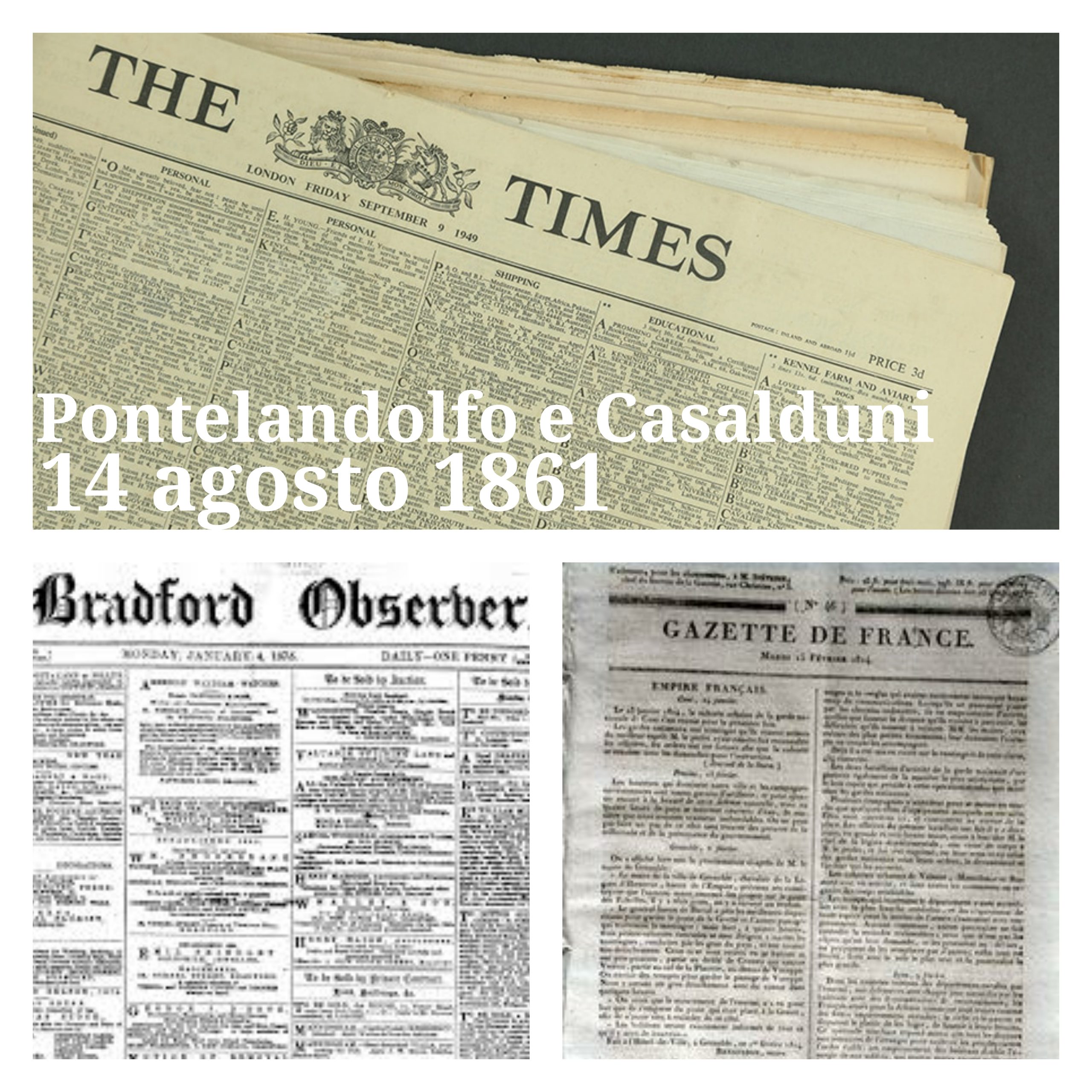 Agosto 1861/2022. Eccidio di Pontelandolfo e Casalduni: altre fonti e altre verità