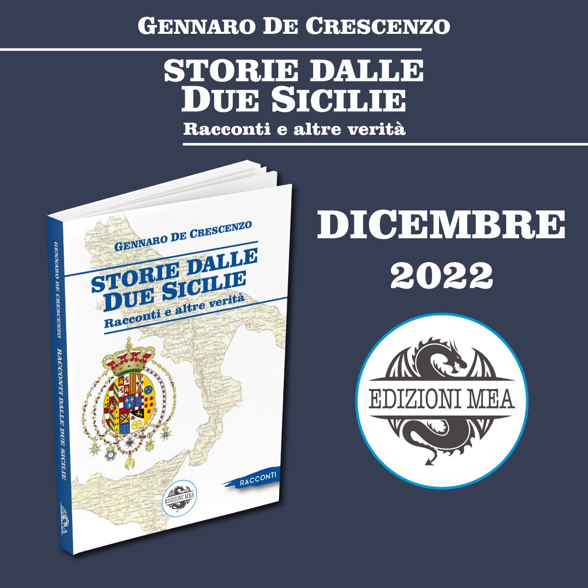 “Storie dalle Due Sicilie”: il nuovo libro di Gennaro De Crescenzo